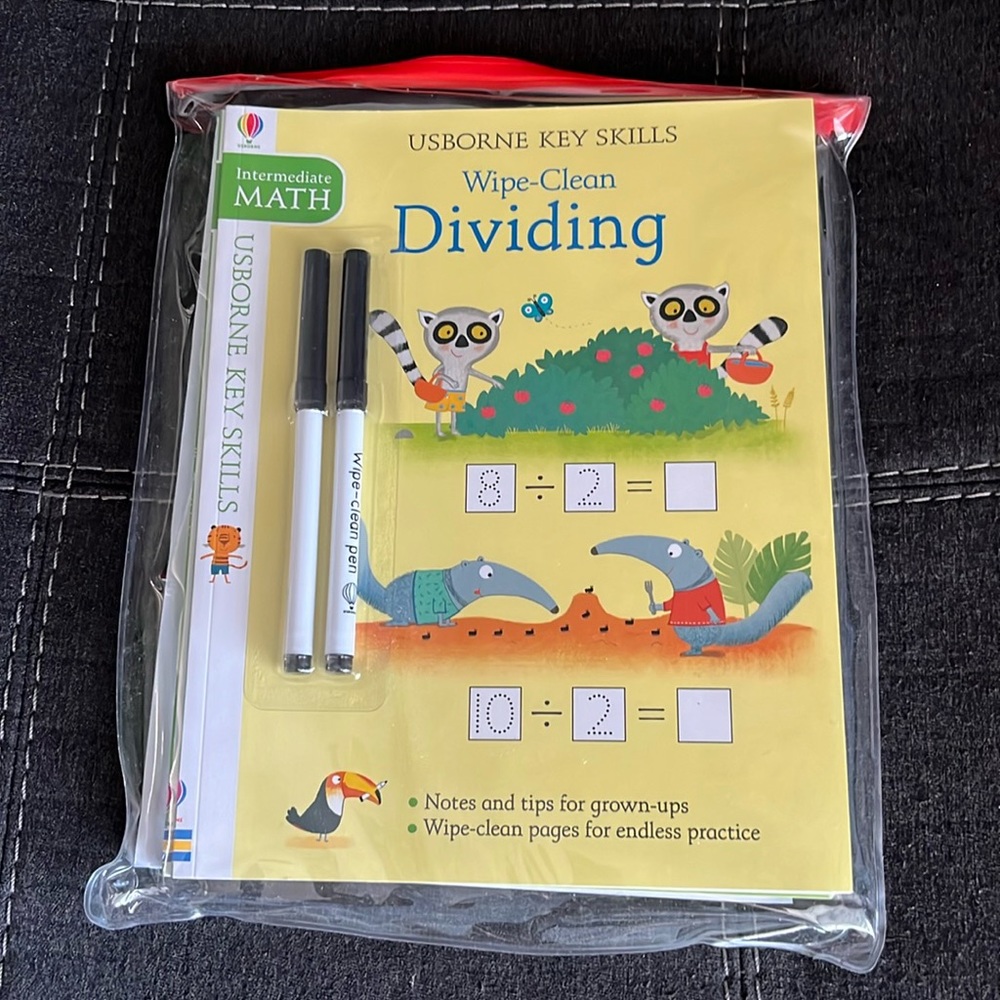 Usborne Key Skills Wipe Clean Intermediate Pack